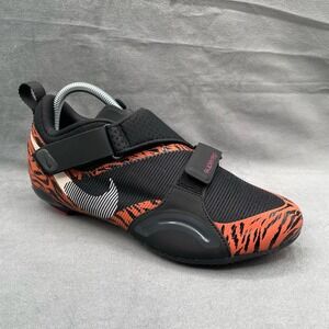 Nike SuperRep‎ Cycle Women’s Indoor Cycling Shoes Black Orange Size 8.5